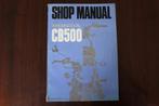 Honda CB500 Four 1971 shop manual CB 500 F werkplaatsboek, Motoren, Handleidingen en Instructieboekjes, Honda