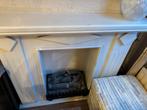 Te koop mooie schouw met kacheltje, Huis en Inrichting, Haarden, Ophalen of Verzenden, Zo goed als nieuw, Vrijstaande haard, Elektrische haard
