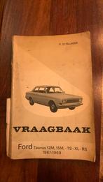 Ford Taunus 12M/15M Vraagbaak 1967-1969, Ophalen of Verzenden