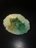 Prachtige Groene Kristal Geode, Ophalen of Verzenden, Mineraal
