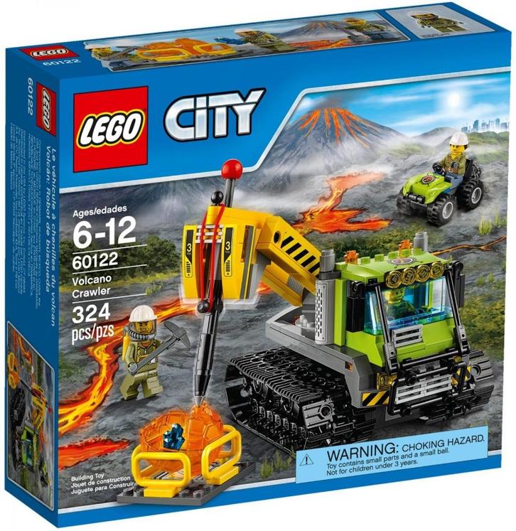 LEGO Vulkaan Crawler 60122 - NIEUW, Kinderen en Baby's, Speelgoed | Duplo en Lego, Nieuw, Lego, Complete set, Ophalen of Verzenden