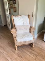 Originele rattan wingchair van Riviera Maison., Ophalen, Zo goed als nieuw, Minder dan 50 cm