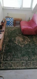 Vloerkleed groen, vintage look, Ophalen, 200 cm of meer, Zo goed als nieuw, 200 cm of meer