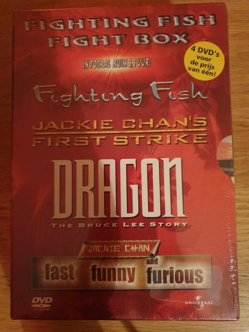 Fighting Fish Fight Box - NIEUW., Cd's en Dvd's, Dvd's | Actie, Nieuw in verpakking, Actie, Boxset, Vanaf 12 jaar, Ophalen of Verzenden