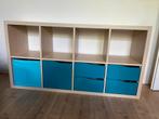 Kallax kast van Ikea met lades, kastje en opberger, Huis en Inrichting, Kasten | Wandmeubels, Ophalen, Zo goed als nieuw, Minder dan 150 cm