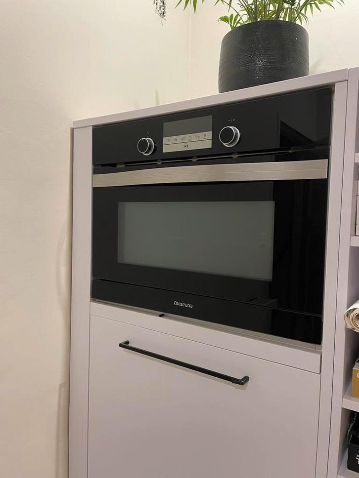 Constructa Stoomoven - Inbouw, Witgoed en Apparatuur, Ovens, Gebruikt, Inbouw, Oven, 45 tot 60 cm, Stoom, Ophalen of Verzenden