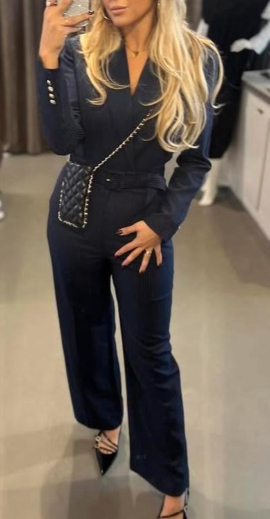 Niewe Midnight Blue, donkerblauwe JoshV, Josh V jumpsuit S., Kleding | Dames, Jumpsuits, Nieuw, Maat 36 (S), Blauw, Ophalen of Verzenden