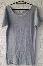 Grijze Jurk met Glinsters van Beatrice Maat L, Ophalen of Verzenden, Zo goed als nieuw, Maat 38/40 (M), Grijs