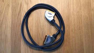 SCART kabel Hirschmann | 1,5 m | vergulde connectoren beschikbaar voor biedingen