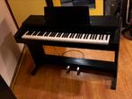 Digitale zwarte piano, Muziek en Instrumenten, Piano's, Ophalen, Gebruikt, Zwart, Digitaal