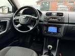 Skoda Fabia Combi 1.2 TDI | Navi + Clima + Cruise nu €2.97, Voorwielaandrijving, Euro 5, Stof, Zwart