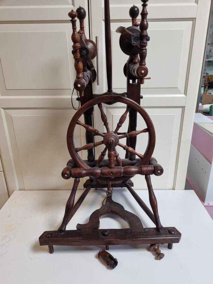 Spinnewiel, Hobby en Vrije tijd, Spinnewielen en Spinnen, Zo goed als nieuw, Spinnewiel, Ophalen of Verzenden