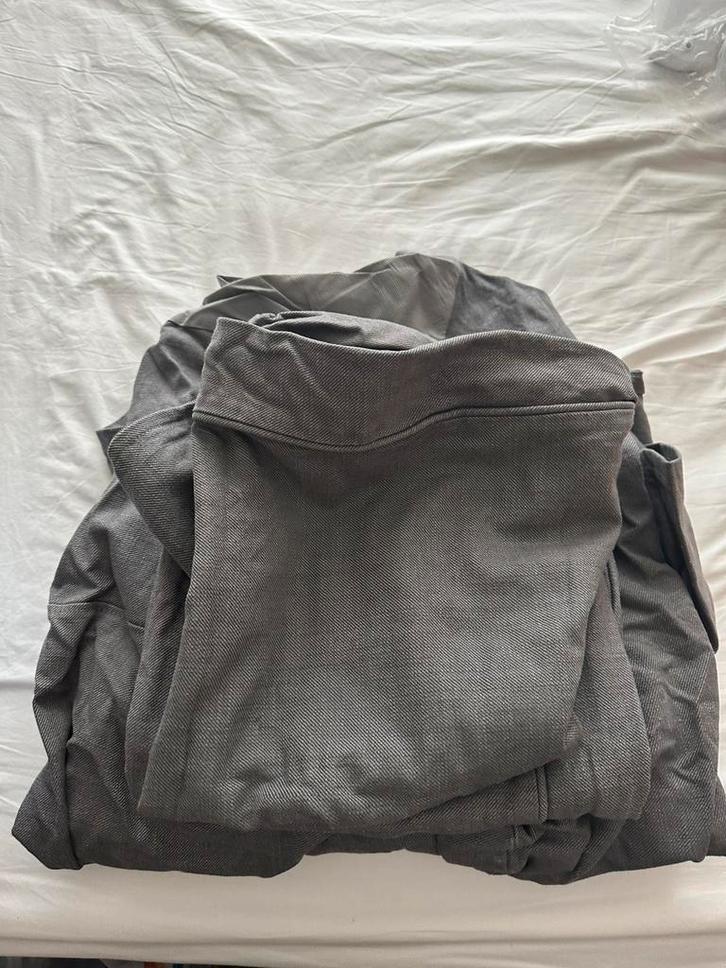 Ikea ektorp stoel hoezen gebroken wit/idemo beige/antraciet, Huis en Inrichting, Stoelen, Eén, Overige kleuren, Ophalen of Verzenden