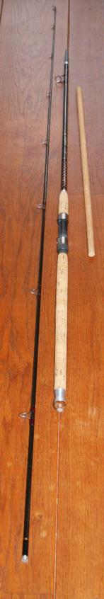 Wout van Leeuwen Carboflex 3.00m max 40Gr ZIE ALLE FOTO'S, Ophalen, Gebruikt, Werphengel