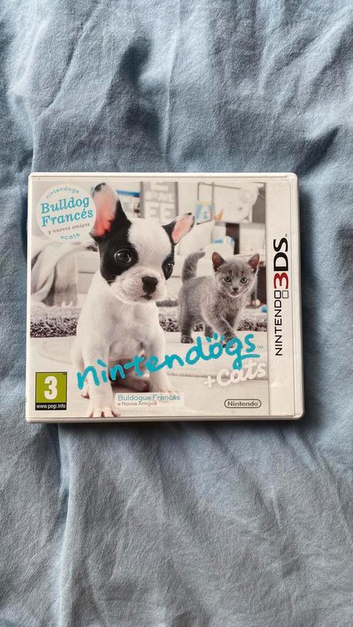 Nintendogs + Cats: French Bulldog & New Friends, Spelcomputers en Games, Games | Nintendo 2DS en 3DS, Zo goed als nieuw, Simulatie