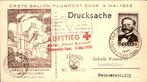 Saarland - Duitsland - FFC - 1953, Postzegels en Munten, Brieven en Enveloppen | Buitenland, Ophalen of Verzenden, Briefkaart