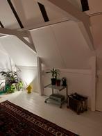 Stijlvol Audiomeubel Melkglas/Aluminium - 60x40 cm, Huis en Inrichting, Tafelonderdelen, Minder dan 50 cm, 50 tot 100 cm, Ophalen of Verzenden