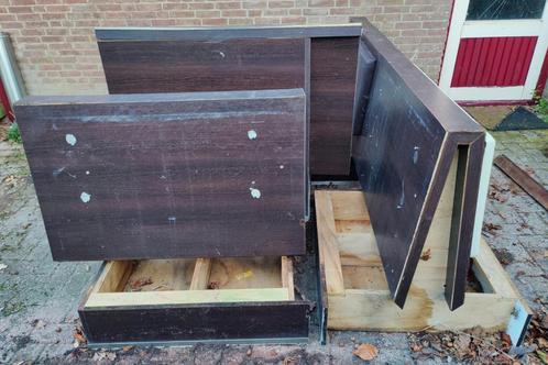 Gratis banken, eventueel met dikke zitting, Huis en Inrichting, Banken | Complete zithoeken, Gebruikt, Ophalen