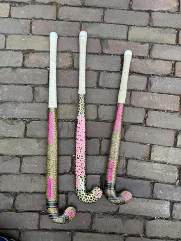 3 Kinder Brabo Hockeysticks - Cheetah Design beschikbaar voor biedingen