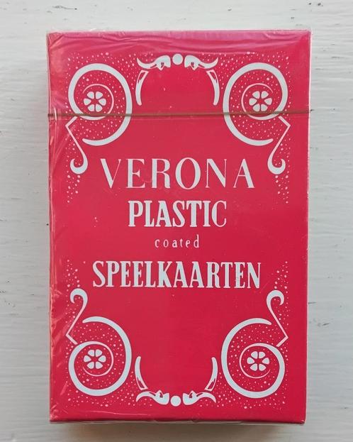 Verona plastic coated speelkaarten - nieuw, Verzamelen, Speelkaarten, Jokers en Kwartetten, Nieuw, Speelkaart(en), Ophalen of Verzenden