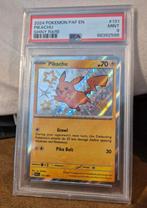 Paldean Fates - baby Pikachu - PSA 9, Ophalen of Verzenden, Zo goed als nieuw, Losse kaart