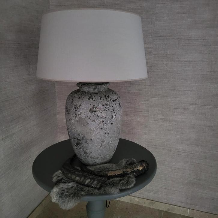 XXL Kruiklamp, Huis en Inrichting, Lampen | Tafellampen, Zo goed als nieuw, 75 cm of meer, Stof, Overige materialen, Ophalen