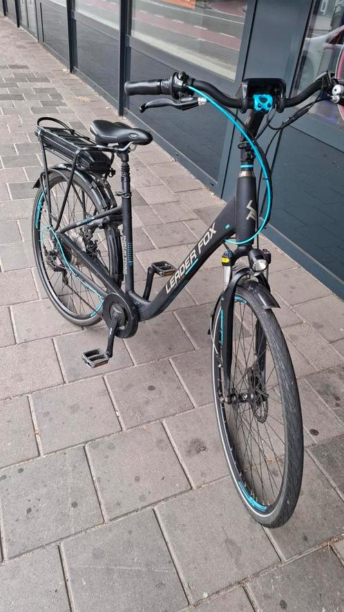 Leader fox elektrische fiets, Fietsen en Brommers, Fietsen | Heren | Sportfietsen en Toerfietsen, Zo goed als nieuw, Overige merken