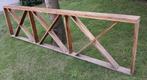 Douglas houten hek/afscheiding, Doe-het-zelf en Verbouw, Hout en Planken, Gebruikt, Ophalen of Verzenden, Balk, Minder dan 200 cm