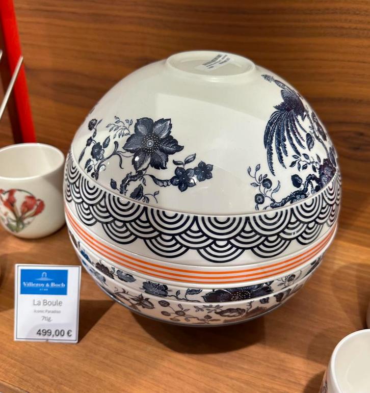 Villeroy & Boch Icon limited  275 La Boule Paradiso 7 delig., Huis en Inrichting, Keuken | Servies, Zo goed als nieuw, Overige stijlen
