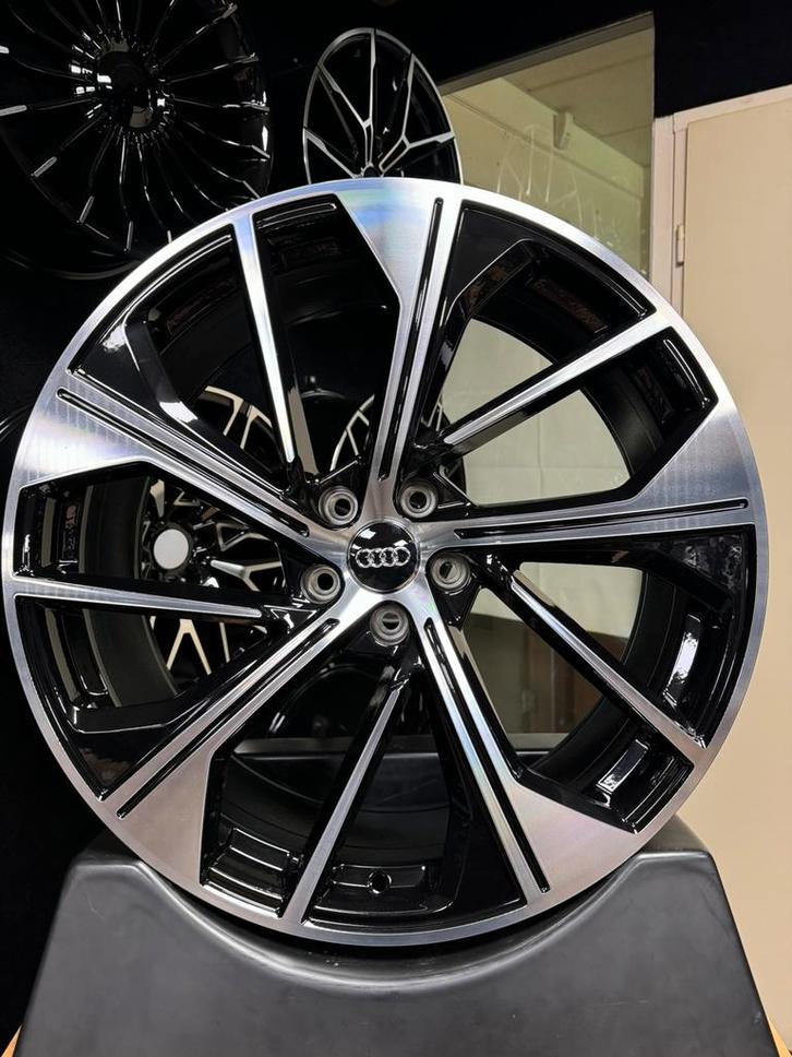 21 inch velgen voor Audi SQ5 RS look 5x112 A6 A7 Q3 Q5 RSQ3, Auto-onderdelen, Banden en Velgen, Velg(en), 21 inch, Personenwagen