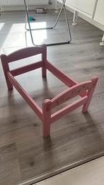 Gratis houten poppenbed met matras, Ophalen