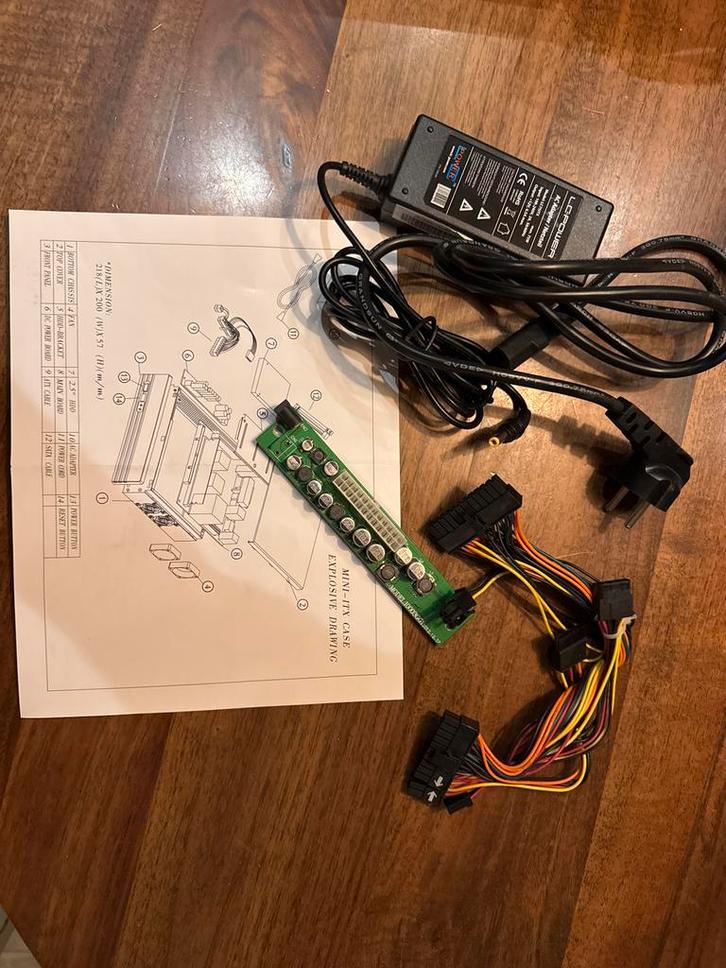 Mini-ITX Voeding 75W, Computers en Software, Interne voedingen, Nieuw, Ophalen of Verzenden