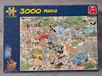 Jan van Haasteren puzzel 3000 stukjes Safari, Hobby en Vrije tijd, Ophalen, Meer dan 1500 stukjes, Gebruikt