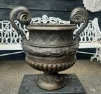 Zeer grote bronzen siervaas / bloembak de vaas is 73 cm hoog, Antiek en Kunst, Ophalen