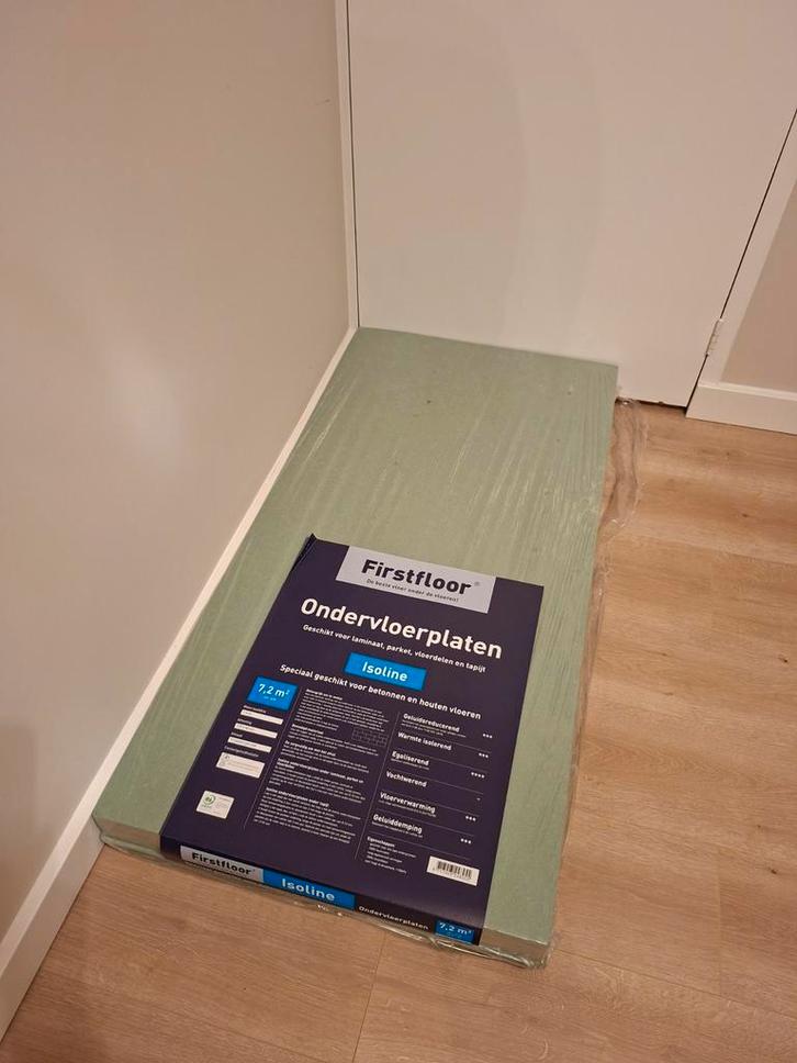 Nieuwe ondervloer - teveel gekocht!, Doe-het-zelf en Verbouw, Vloerdelen en Plavuizen, Nieuw, Overige materialen, Ophalen of Verzenden