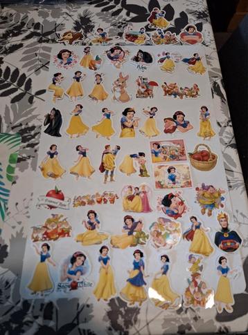 50 Disney. Sneeuwwitje. Stickers. Nieuw.  beschikbaar voor biedingen