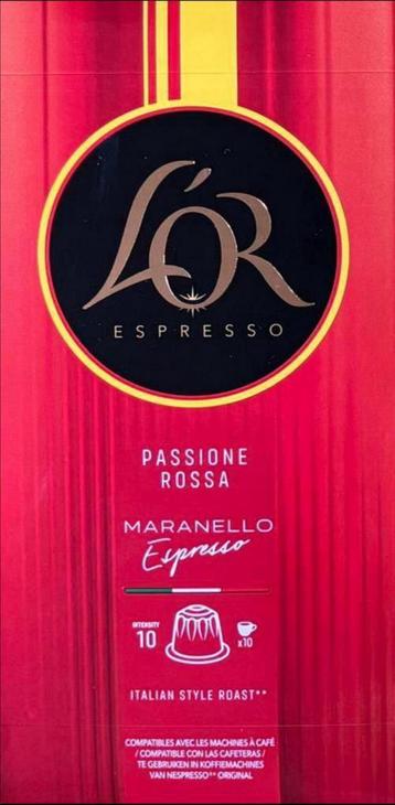 L'OR Passione Rossa Maranello Espresso Imola Ristretto cups beschikbaar voor biedingen