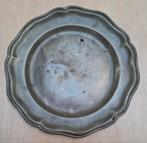 Antiek tinnen bord / schaal, Ophalen of Verzenden