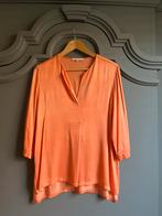 Due Amanti Oranje Blouse Maat 5, Verzenden, Zo goed als nieuw, Maat 42/44 (L), Oranje