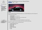 Mercedes S-klasse 1992-1999 W140 Workshop manual op DVD, Verzenden