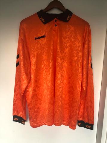 Oranje Hummel Sportshirt Lange Mouw (maat L) beschikbaar voor biedingen