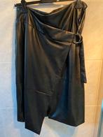 Prachtige imitatie leder rok, Kleding | Dames, Overige typen, Zwart, Maat 42/44 (L), Ophalen of Verzenden