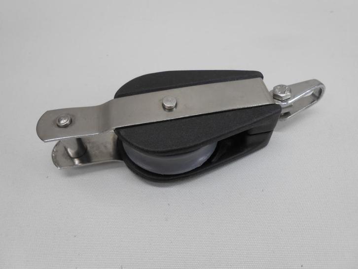 Blok, Katrol Enkelschijfs + Hondsvot voor 6 - 10 mm lijn, Watersport en Boten, Accessoires en Onderhoud, Nieuw, Lijn of Blok, Ophalen of Verzenden