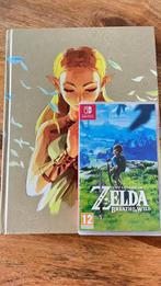 Zelda Breath of the Wild - Game & Official Guide, 1 speler, Zo goed als nieuw, Vanaf 12 jaar, Ophalen