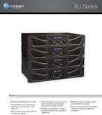 Crown XLi 2500 - Amplifier (nieuw in doos), Gebruikt, 120 watt of meer, Front, Rear of Stereo speakers, Ophalen