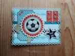 Stans kaart opleg met 3d plaatje voetbal, Ophalen of Verzenden, Nieuw, Overige thema's