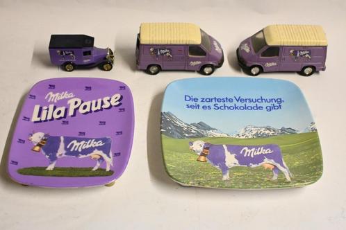 Milka chocolade toonbank schaaltje wisselgeld speelgoed auto, Verzamelen, Merken en Reclamevoorwerpen, Zo goed als nieuw, Gebruiksvoorwerp