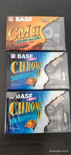 Cassettes BASF Cr, 2 t/m 25 bandjes, Ophalen of Verzenden, Nieuw in verpakking