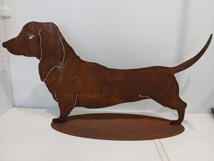 Teckel van Ironart, Verzamelen, Dierenverzamelingen, Nieuw, Beeldje of Figuurtje, Ophalen of Verzenden