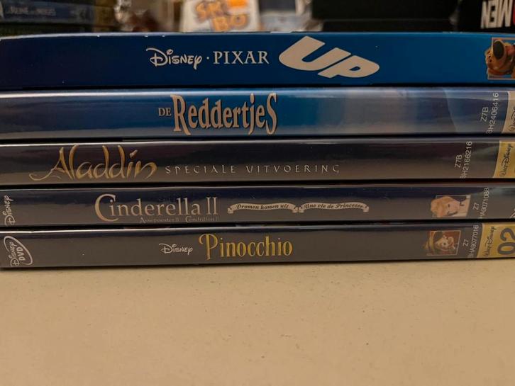 Disney DVD Collectie - Up, Aladdin, Pinocchio, meer!, Cd's en Dvd's, Dvd's | Kinderen en Jeugd, Gebruikt, Film, Avontuur, Boxset